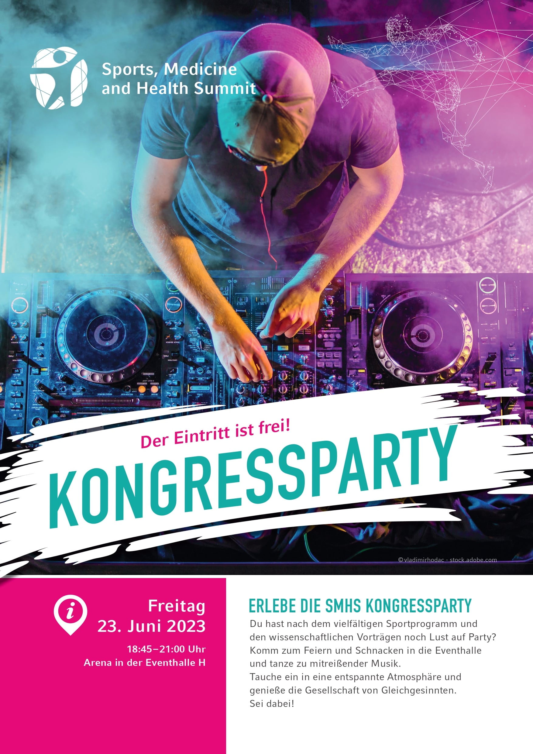 SMHS Kongressparty Banner